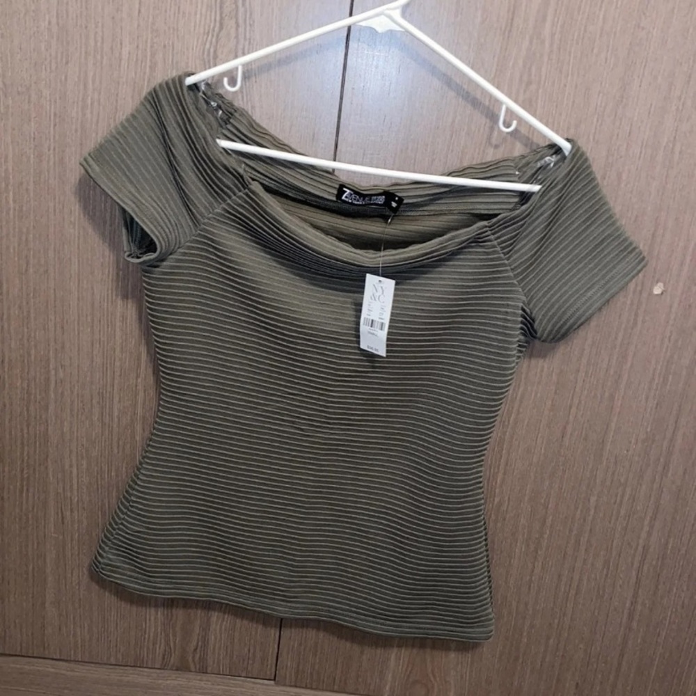 Off the shoulder blouse